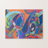 Puzzle Art Abstrait "Colour Rush" (Horizontal)