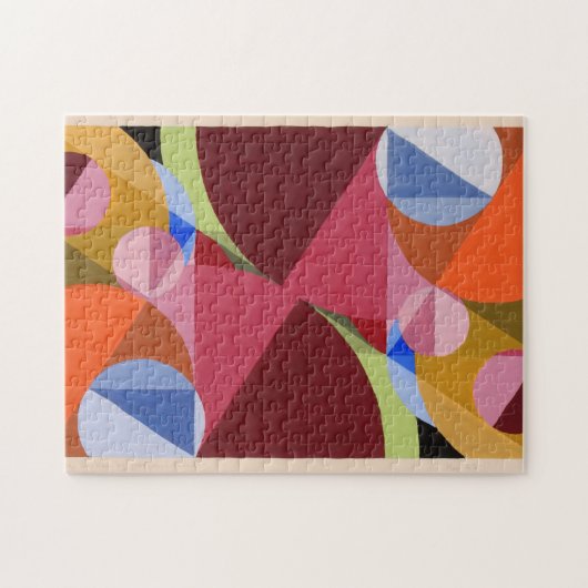 Puzzle Art Abstrait de Joseph Schillinger (Horizontal)