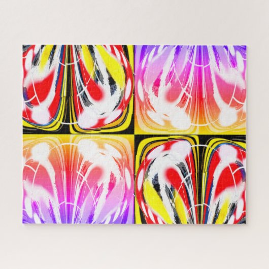 Puzzle Art abstrait de voyage dans le temps et l'espace (Horizontal)