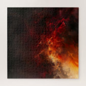 Puzzle Art Abstrait du feu (Horizontal)