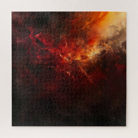Puzzle Art Abstrait du feu (Vertical)