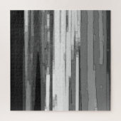 Puzzle Art Abstrait en niveaux de gris (Vertical)