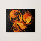 Puzzle Art Abstrait Fireball (Horizontal)