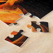 Puzzle Art Abstrait Fireball (Côté)