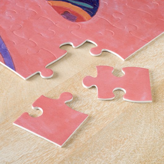 Puzzle Art Abstrait "Lune Crashers" (Côté)