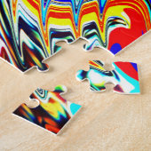 Puzzle Art abstrait mystère (Côté)