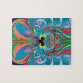 Puzzle Art abstrait papillon d'été (Horizontal)