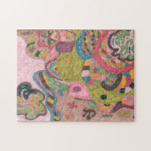 Puzzle Art Abstrait "Pink Mood" (Horizontal)