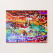 Puzzle Art Abstrait Pretty Lady - (Horizontal)