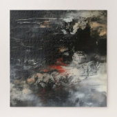Puzzle Art abstrait sombre (Horizontal)
