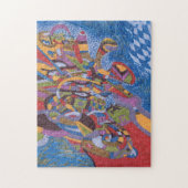Puzzle Art Abstrait "Space Octopus" (Vertical)