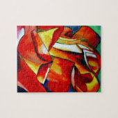 Puzzle Art aquarelle de rose eau rouge France Libre (Horizontal)