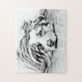 Puzzle Art australien de chien de berger (Vertical)