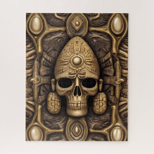 Puzzle Art aztèque riche et dynamique (Vertical)