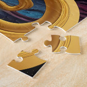 Puzzle Art aztèque riche et dynamique (Côté)