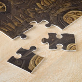 Puzzle Art aztèque riche et dynamique (Côté)