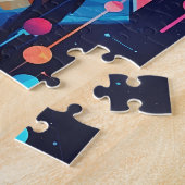 Puzzle Art Beagle coloré (Côté)