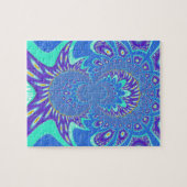 Puzzle Art bleu moderne (Horizontal)