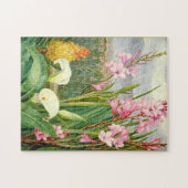 Puzzle Art botanique : Beautés du marais (Horizontal)