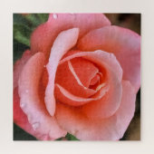 Puzzle Art botanique romantique Rose Imprimer (Horizontal)