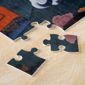 Puzzle art bouddhiste dzong (Côté)