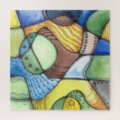 Puzzle Art Carré neurographique (Vertical)