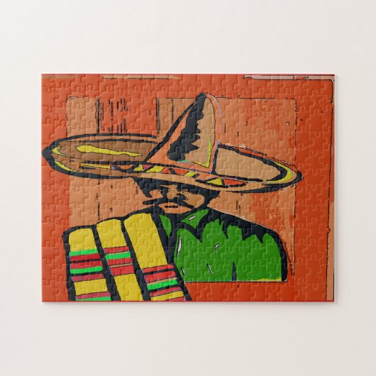 Puzzle Art Casquette mexicain (Horizontal)