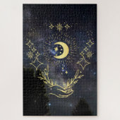 Puzzle Art céleste Lune et étoiles (Vertical)