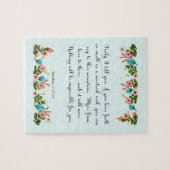 Puzzle Art chrétien frais - 17h19 de Matthew - 20 (Horizontal)