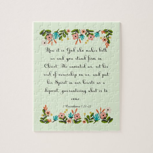 Puzzle Art chrétien frais - 2 1h21 de Corinthiens - 22 (Vertical)