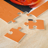 Puzzle Art citrouille effrayant (Côté)