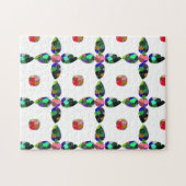 Puzzle Art couleur de forme d'oreille (Horizontal)
