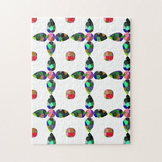 Puzzle Art couleur de forme d'oreille (Vertical)