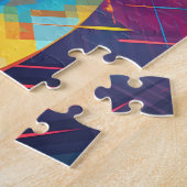 Puzzle Art Dachshund coloré (Côté)