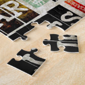 Puzzle Art d'affiche de musique de rock comme arrière - (Côté)