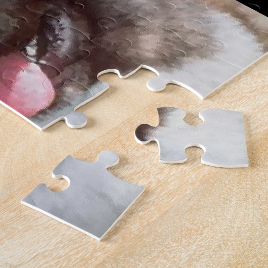 Puzzle Art d'Akita (Côté)