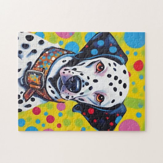 Puzzle Art dalmate coloré (Horizontal)