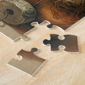 Puzzle art de bougie de Noël (Côté)
