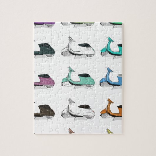 Puzzle Art de bruit de Lambretta (Vertical)