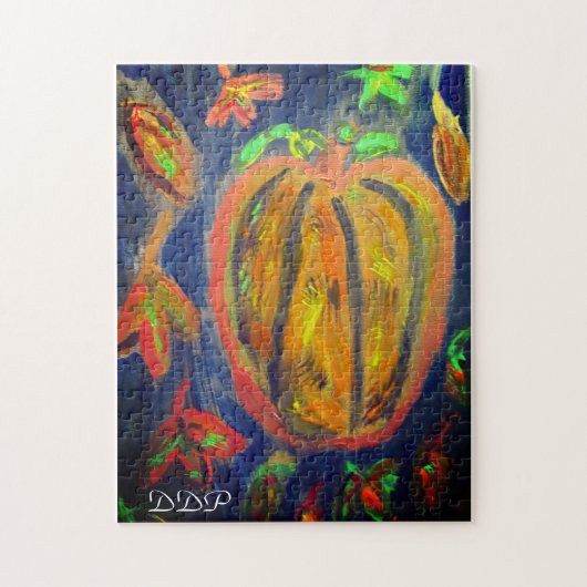 Puzzle Art de chute de citrouille (Vertical)