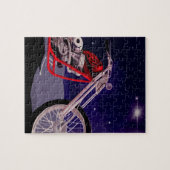 Puzzle Art de clair de lune de moto (Horizontal)