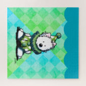 Puzzle Art de clown de cirque Westie (Horizontal)