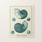 Puzzle Art de coquillage rouge et vert (Vertical)