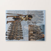 Puzzle Art de couverture en acier Relkili (Horizontal)