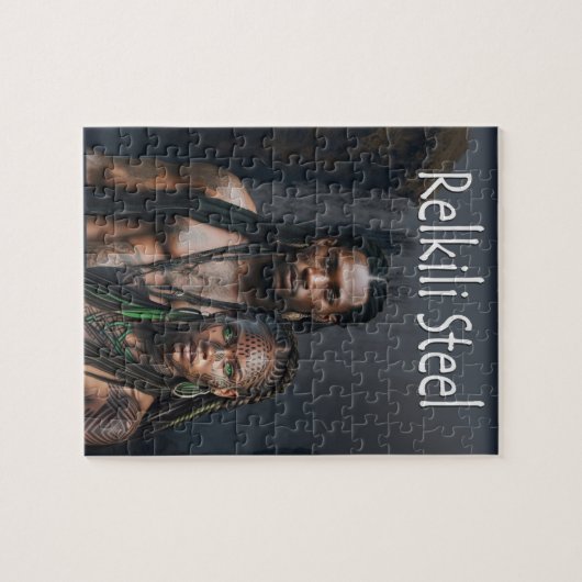 Puzzle Art de couverture en acier Relkili (Horizontal)