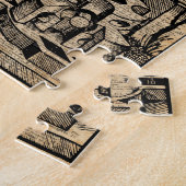 Puzzle Art de dictionnaire de Stret de Grec d'illusion de (Côté)