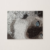 Puzzle Art de famille d'ami d'animal de compagnie de (Horizontal)