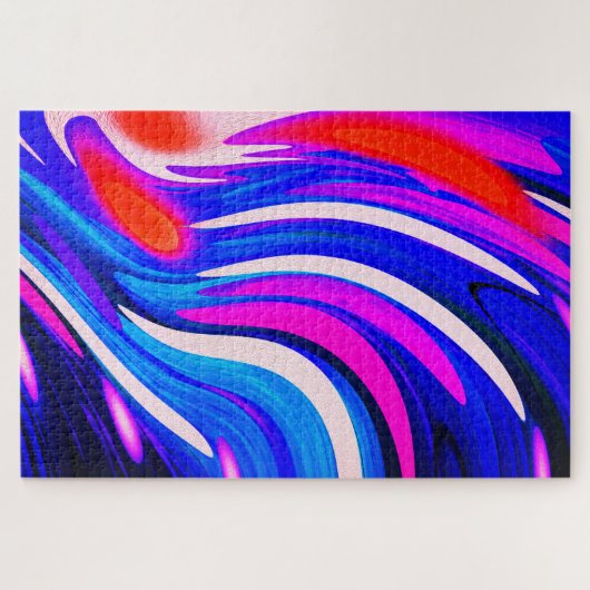 Puzzle Art de flux cosmique (Horizontal)