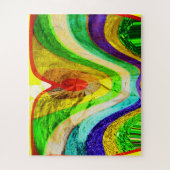 Puzzle Art de gemme d'amour caché (Vertical)