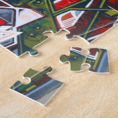 Puzzle Art de graffiti de rue de Copenhague (Côté)